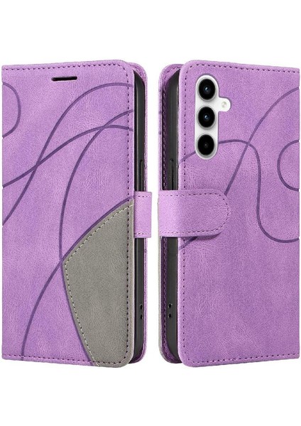 Samsung Galaxy A35 5g Için Kılıf Kart Yuvası Standı ile Pu Deri Flip Folio (Yurt Dışından)