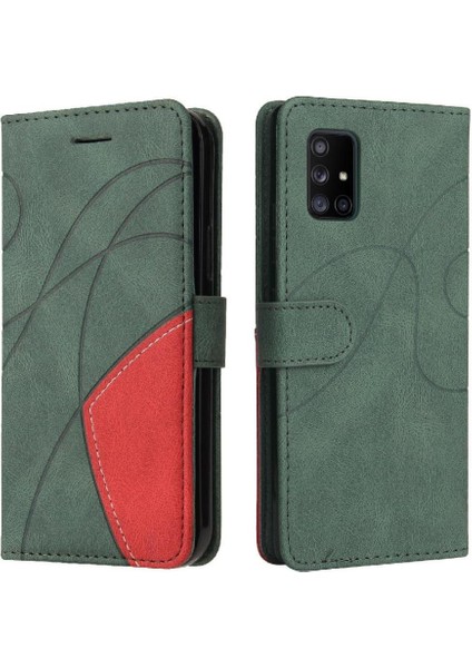 Samsung Galaxy A71 5g Pu Deri Flip Folio Kılıf Kart Yuvası ile (Yurt Dışından)