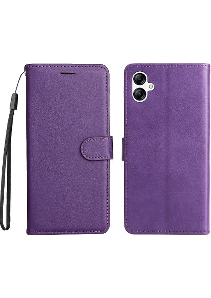 Kart Yuvası ile Samsung Galaxy A05 Için Flip Case Iş Cüzdan Telefon Kılıfı (Yurt Dışından)