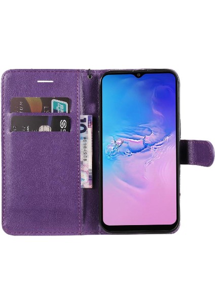 Kart Yuvası ile Samsung Galaxy A05 Için Flip Case Iş Cüzdan Telefon Kılıfı (Yurt Dışından) fırsatları