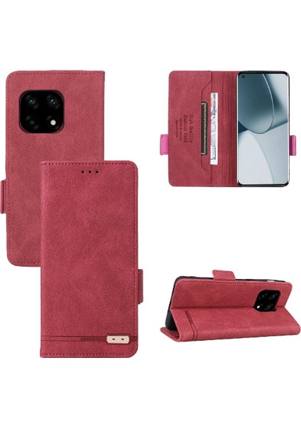 Oneplus 10PRO 5g Kart Ekleme Deri Için Kılıf ile Folio Flip Case (Yurt Dışından)