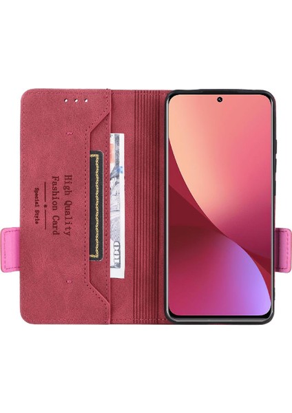 Xiaomi 12 5g Kart Ekleme Deri Folio Flip Case Koruyucu Kılıf (Yurt Dışından) modelleri