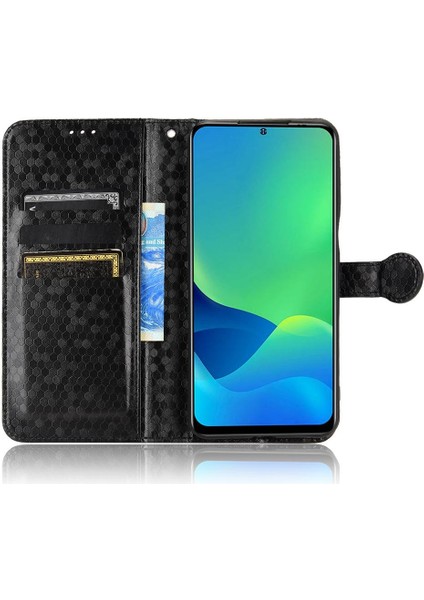 Ulefone Not 13P Geometrik Desen Manyetik Toka Deri Cüzdan Için Kılıf (Yurt Dışından)