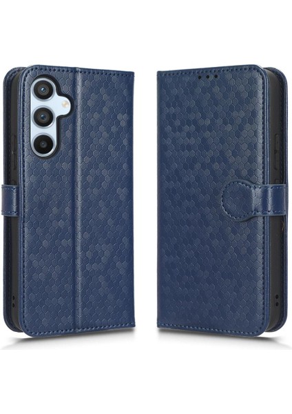 Samsung Galaxy A54 5g Için Kılıf Deri Cüzdan Kapak Geometrik Desen (Yurt Dışından)