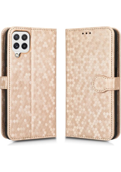 Samsung Galaxy A12 5g Geometrik Desen Manyetik Toka Deri (Yurt Dışından) indirimleri