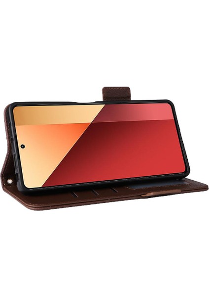 Xiaomi Redmi Için Not 13 Pro 4g Yan Toka Cüzdan Pu Deri Kart (Yurt Dışından)