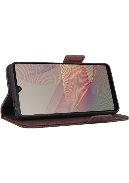 MY Boutique1 Kart Tutucu Kickstand Tam Koruma ile Sony Xperia Ace Iii Için Kılıf (Yurt Dışından)