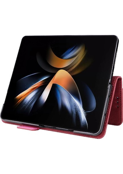 Samsung Galaxy Z Flod 5 Için Kılıf Kart Tutucu Kickstand Tam Kapak ile (Yurt Dışından) modelleri