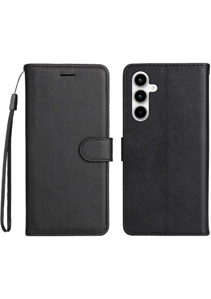 Kart Yuvası ile Samsung Galaxy A35 5g Klasik Düz Renk Için Flip Case (Yurt Dışından)