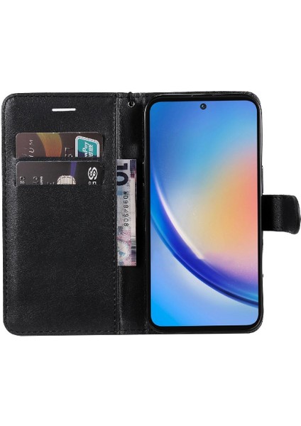 Kart Yuvası ile Samsung Galaxy A35 5g Klasik Düz Renk Için Flip Case (Yurt Dışından) fırsatları