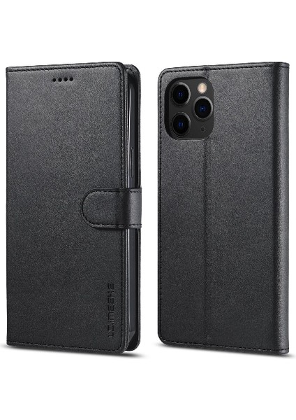 Iphone 12 Için Kılıf Pro Max Buzağı Doku Yatay Çevir Deri Kılıf ile (Yurt Dışından)
