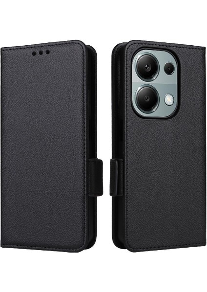 Xiaomi Redmi Için Not 13 Pro 4g Yan Toka Cüzdan Pu Deri Kart (Yurt Dışından)