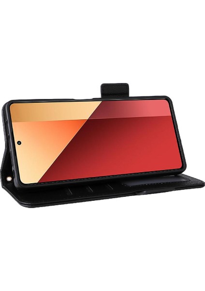 Xiaomi Redmi Için Not 13 Pro 4g Yan Toka Cüzdan Pu Deri Kart (Yurt Dışından)