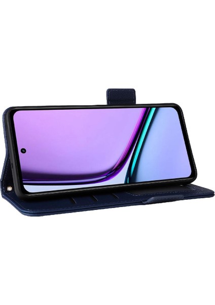 Realme C67 4g Cüzdan Manyetik Kart Yuvaları Için Kılıf Tutucu Pu Deri Yan (Yurt Dışından) fırsatları