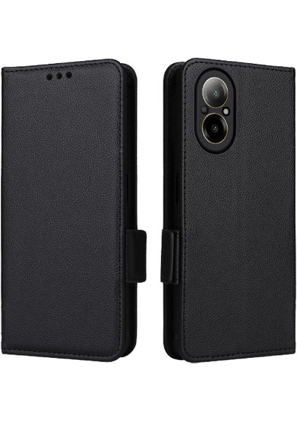 Realme C67 4g Cüzdan Manyetik Kart Yuvaları Için Kılıf Tutucu Pu Deri Yan (Yurt Dışından) indirimleri