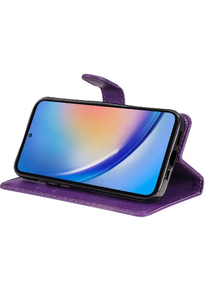 Kart Yuvası ile Samsung Galaxy A35 5g Klasik Düz Renk Için Flip Case (Yurt Dışından) fırsatları