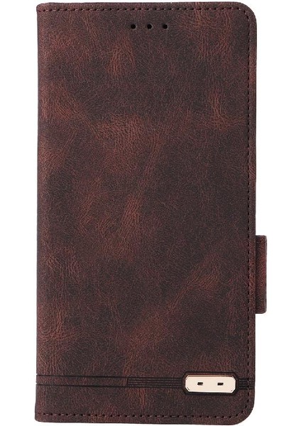 Nothing Telefon 2A Manyetik Karbon Fiber Deri Folio Flip Case (Yurt Dışından)