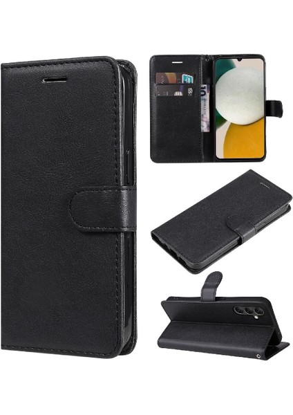 Samsung Galaxy A05S Yüksek Kalite Deri Iş Cüzdan Için Flip Case (Yurt Dışından)