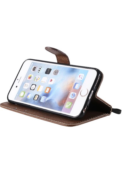 Kart Yuvası Katı ile iphone 6/6s Iş Cüzdan Telefon Kılıfı Için Flip Case (Yurt Dışından)