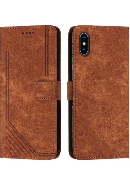 Uyumlu iphone Xs Max (6.5 Inç) Cüzdan Çantası (Yurt Dışından)