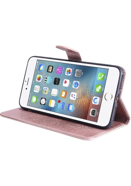 Iphone 7 Için Flip Case Artı/8 Artı Iş Cüzdan Telefon Kılıfı ile Kart (Yurt Dışından) fırsatları