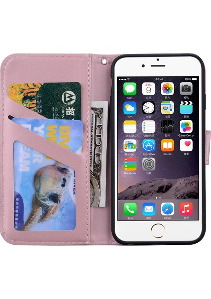 Iphone 6 Için Flip Case Artı/6s Artı Flip Kapak Darbeye Cüzdan Basit (Yurt Dışından) indirimleri