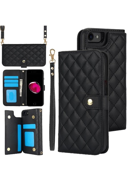 Iphone Se 2020/2022 Premium Koruma Crossbody Tarzı 5 (Yurt Dışından)