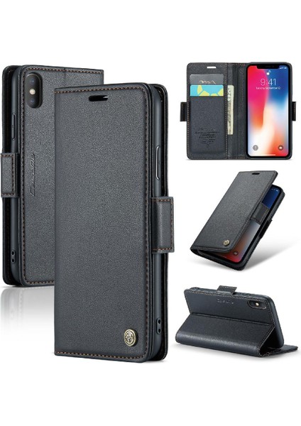 IPhone X/xs Kickstand Darbeye Dayanıklı Durumda Kart Yuvası Cüzdan (Yurt Dışından) fiyatları