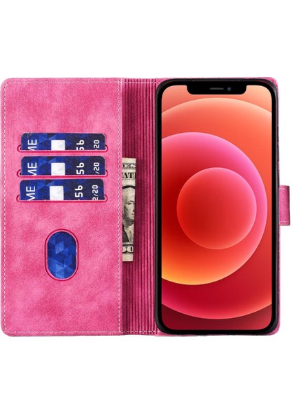 IPhone 11 Için Kılıf Pro Max Tutucu Kapak Cüzdan Kılıf Flip Folio Kabartmalı (Yurt Dışından)