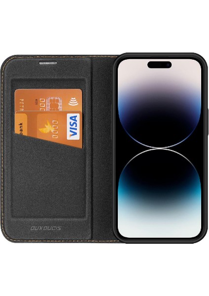 IPhone 14 Için Kılıf Pro Cüzdan Manyetik Kart Tutucu Kapak Çevirin (Yurt Dışından) modelleri