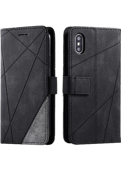 IPhone X/xs Darbeye Dayanıklı Manyetik Cüzdan Çevirme Folyo Kart Tutucu Pu (Yurt Dışından) indirimleri