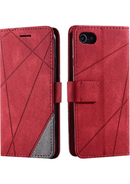 IPhone Se 2020/SE 2022 Manyetik Darbeye Dayanıklı Kart Tutucu Kickstand (Yurt Dışından)