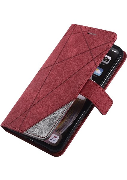 IPhone Xs Max Pu Deri Kart Tutucu Kickstand Manyetik Cüzdan (Yurt Dışından) modelleri