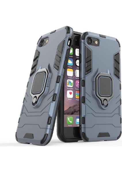 IPhone Se 2022/2020 Askeri Damla Koruma Kickstand Halka Kapak (Yurt Dışından)