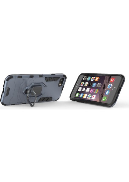IPhone Se 2022/2020 Askeri Damla Koruma Kickstand Halka Kapak (Yurt Dışından) modelleri