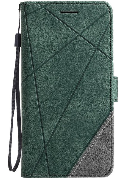IPhone Xs Max Pu Deri Kart Tutucu Kickstand Manyetik Cüzdan (Yurt Dışından)
