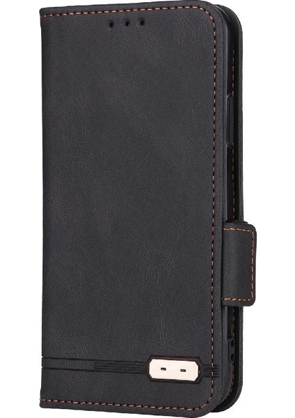 Kart Tutucu Kickstand Deri Folio Flip Case ile iphone Xr Için Kılıf (Yurt Dışından)