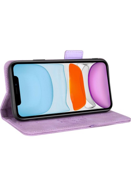 Kart Tutucu Kickstand Tam Flip ile iphone 11 Kart Ekleme Için Kılıf (Yurt Dışından) modelleri