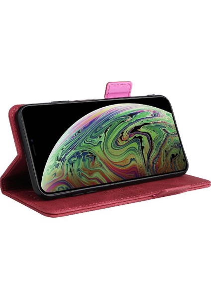 Kart Tutucu ile iphone Xs Max Için Kılıf Kickstand Deri Folio Flip Case (Yurt Dışından) indirimleri