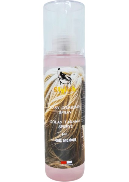 Stylish Kedi ve Köpekler Için Kolay Tüy Tarama Spreyi 200ML