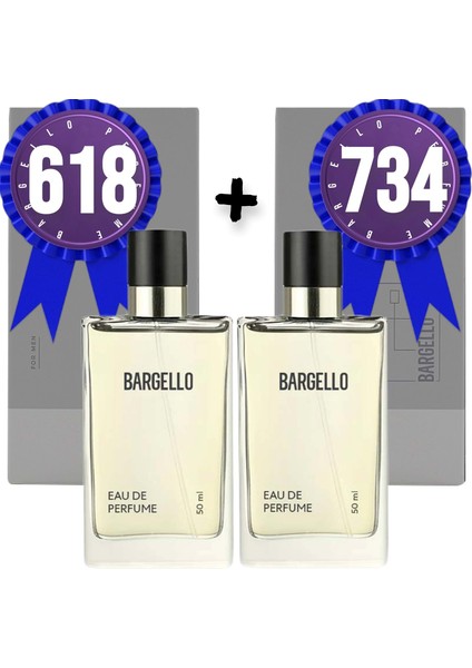 Parfüm 618 Erkek Oriental 50 Ml + 734 Erkek Oriental 50 Ml Edp fiyatları