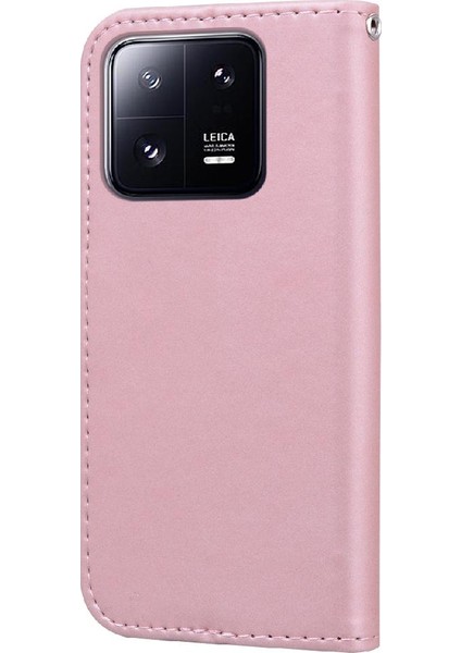 Xiaomi 13 Için Flip Case Pro Kılıf Darbeye Kapak Kapak Cüzdan (Yurt Dışından)