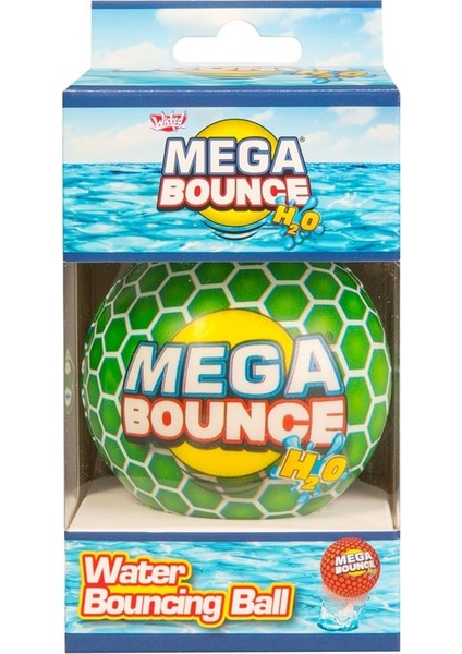 Çok Renkli Mega Bounce H2O Mega Sıçrama Su Topu 1 - 5 3+ Yaş
