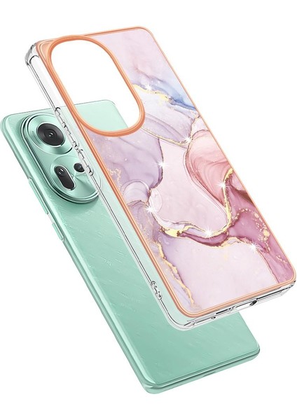 Oppo Oppo 11 Için Kılıf 5g Yumuşak Tampon Ince Tpu Koruma Mermer Desen (Yurt Dışından) fırsatları