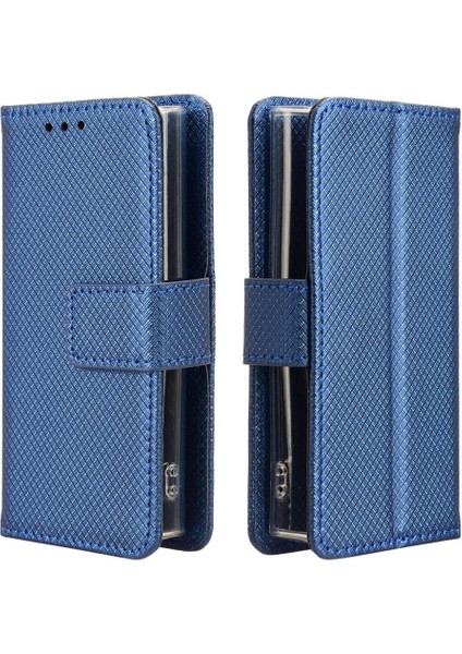 Nokia 105 2g 2023 Kickstand Kapak Manyetik Cüzdan Kart Tutucu (Yurt Dışından)