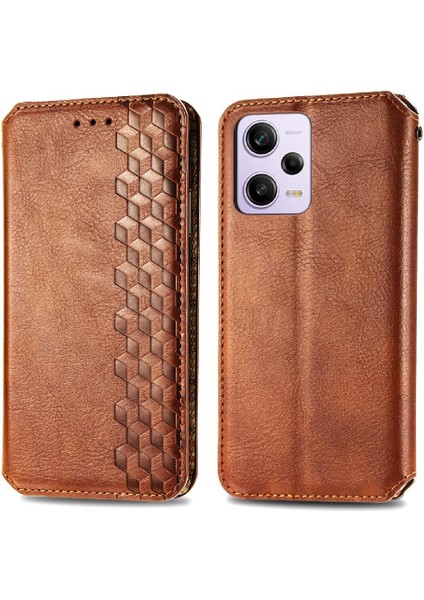 Xıaomı Redmi Not 12 Pro Zarif Iş Moda Tasarım Flip Case (Yurt Dışından)