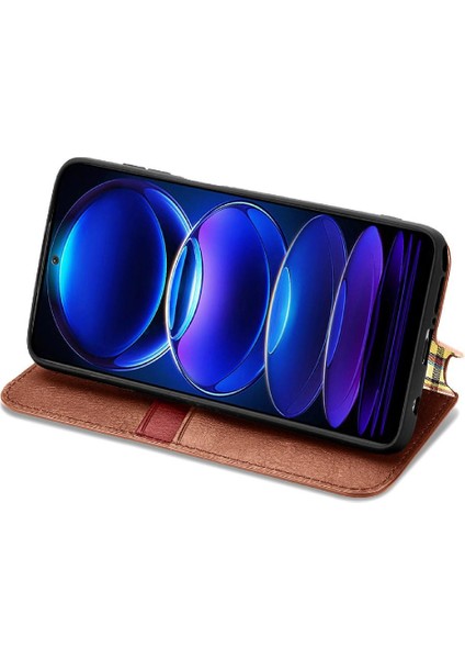 Xıaomı Redmi Not 12 Pro Zarif Iş Moda Tasarım Flip Case (Yurt Dışından) indirimleri