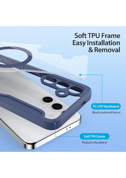 Rfıd Engelleme Kart Yuvası Pu ile Samsung Galaxy S24 Için Duducase Durumda (Yurt Dışından) fırsatları