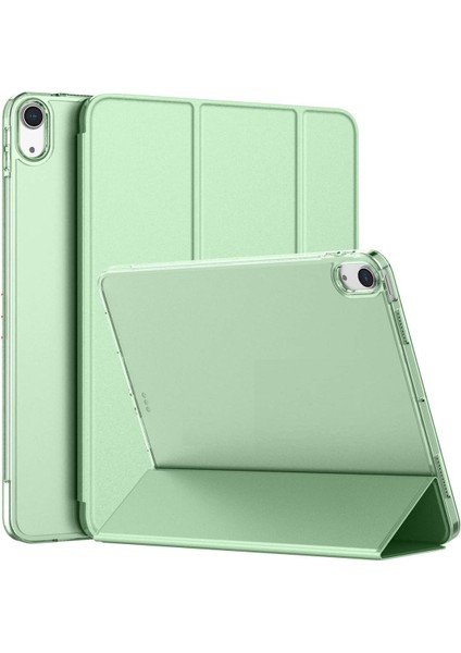 iPad Air 4. Ve 5. Nesil 10.9 İnç Uyumlu Smart Cover Kılıf Açık Yeşil fiyatları