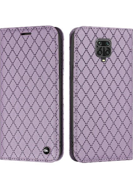 Xiaomi Redmi Not 9 Için Kılıf Pro Max Manyetik Kabuk Kart Yuvaları Tutucu Çevirin (Yurt Dışından)